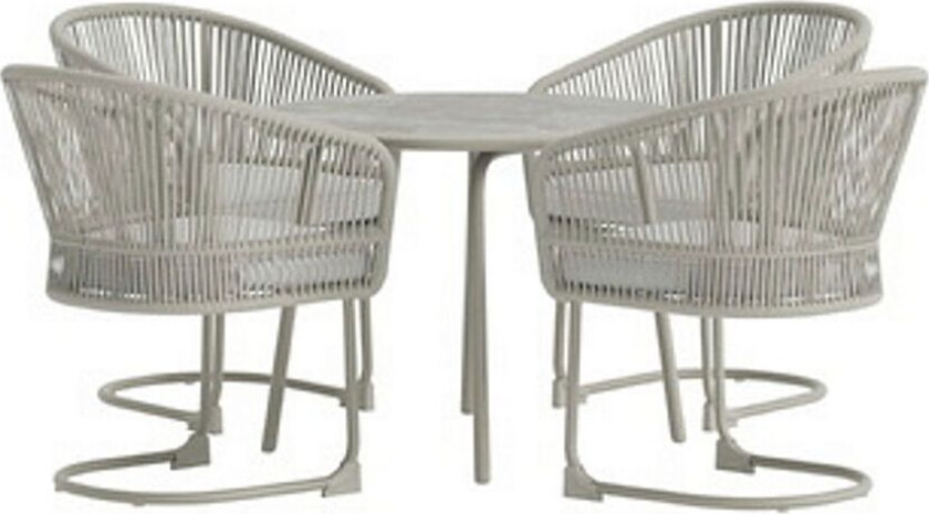 Bilde av Tilos Dining Set, Grå