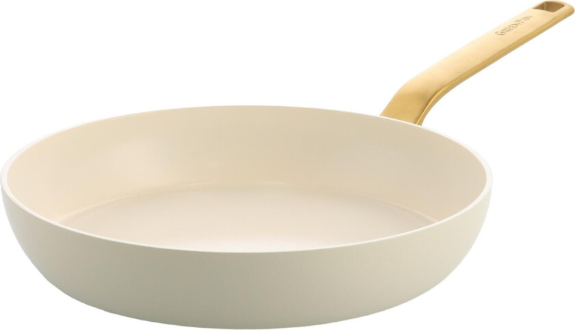 GreenPan Evolution Stekepanne 28 cm - Krem