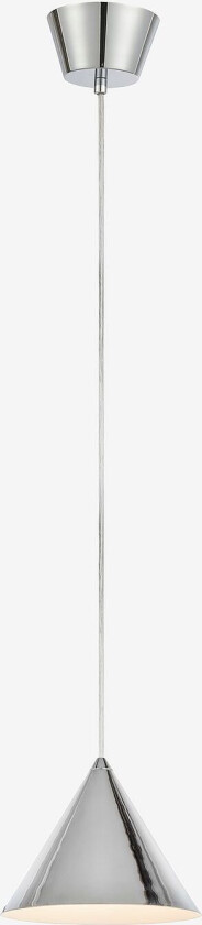 Pendellampe Tip 20 cm, Krom