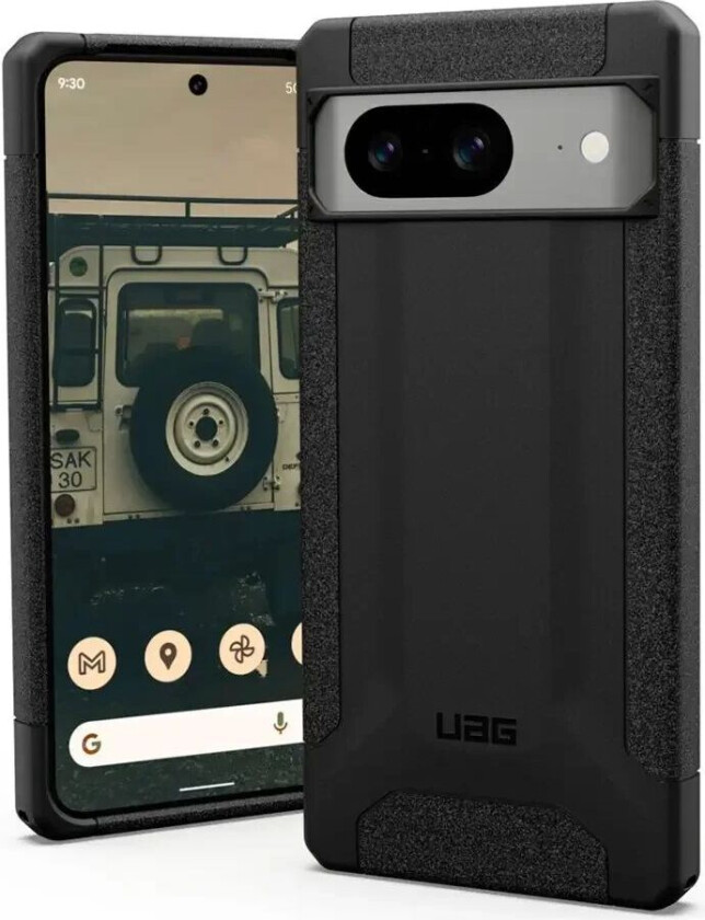 Google Pixel 8 Scout Series Deksel - Svart