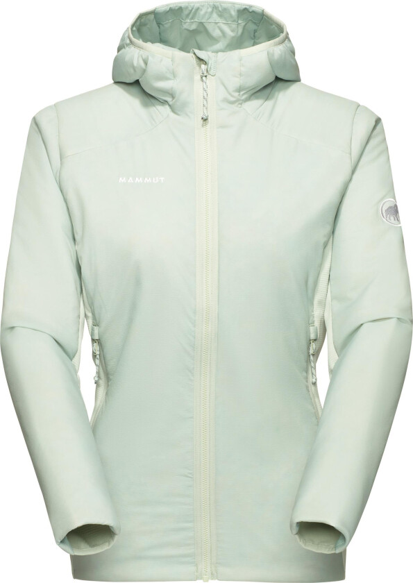 Mammut Women's Rime Air In Hybrid Hooded Jacket Silver Sage