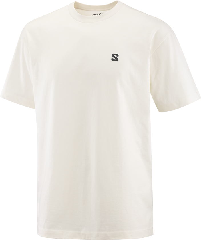 Men's Round Logo Graphic Whisper White