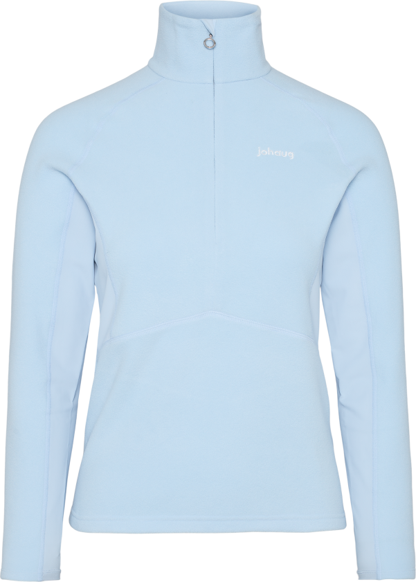 Women's Fusion Fleece Half Zip Light Blue