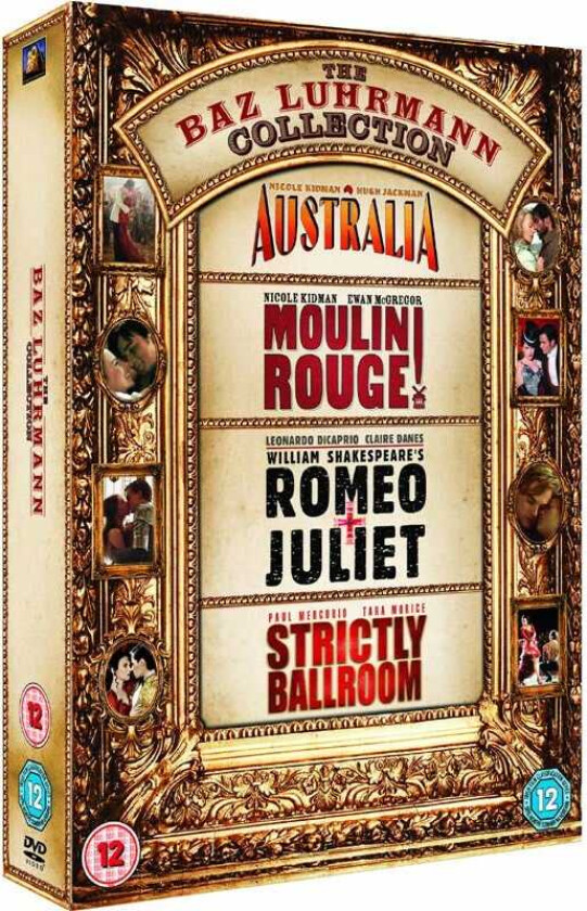 The Baz Luhrmann Collection: Australia / Romeo And Juliet / Strictly Ballroom / Moulin Rouge DVD