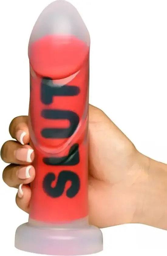 Slut Silicone Dildo 18,5 cm