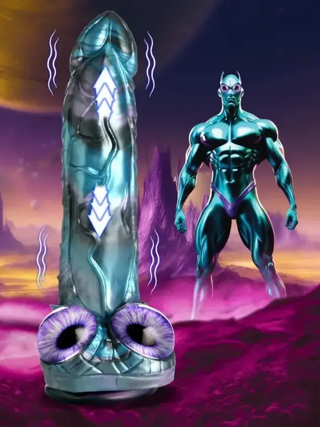 Astro-Thrust Thrusting & Vibrating Dildo 23,5 cm