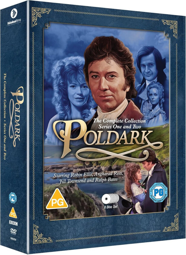 Poldark (1975) Den Komplette Serien DVD