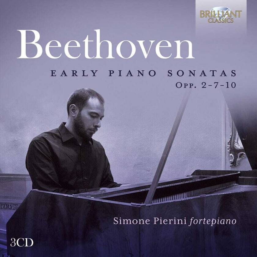 Simone Pierini Beethoven: Early Piano Sonatas, Opp. 2710 CD