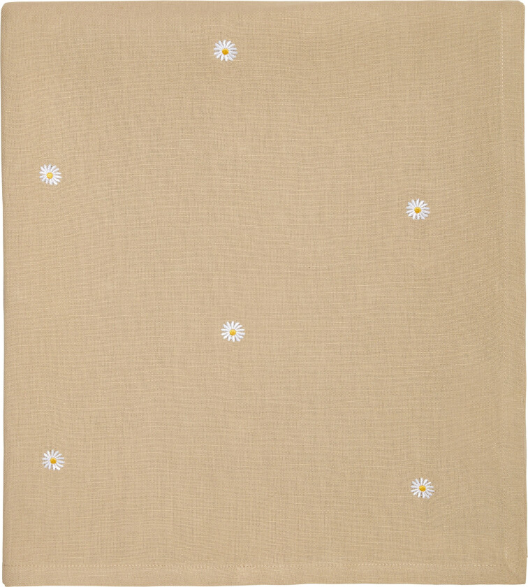 Daisy Duk 140x240 Cm - Duker & Løpere Bomull Beige - 7340149805757
