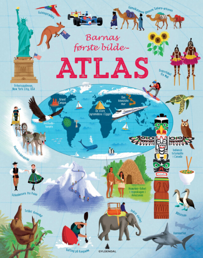 Barnas første bildeatlas av Emily Bone