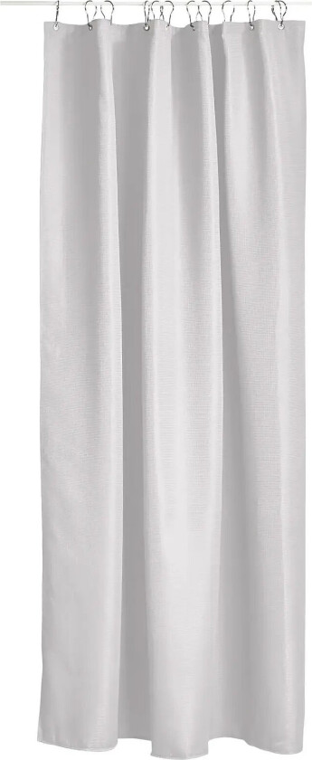 Bilde av Badeforhæng Lux 180X200 Soft Grey - Grey - 200X180X0.5CM x 200