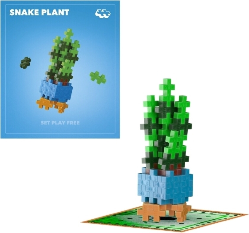 Plus-Plus Plant Packs - Snake plant