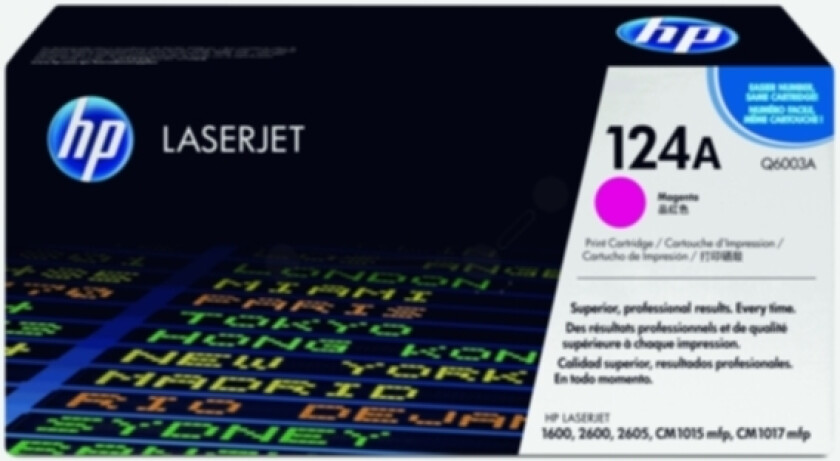 Hp Toner Magenta - Q6003a