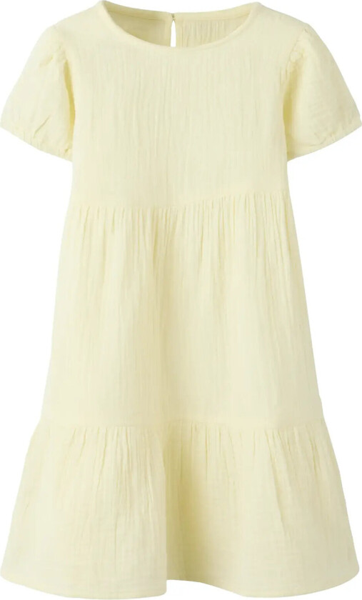 Nmfjasmin Ss Dress Noos - Yellow - 110