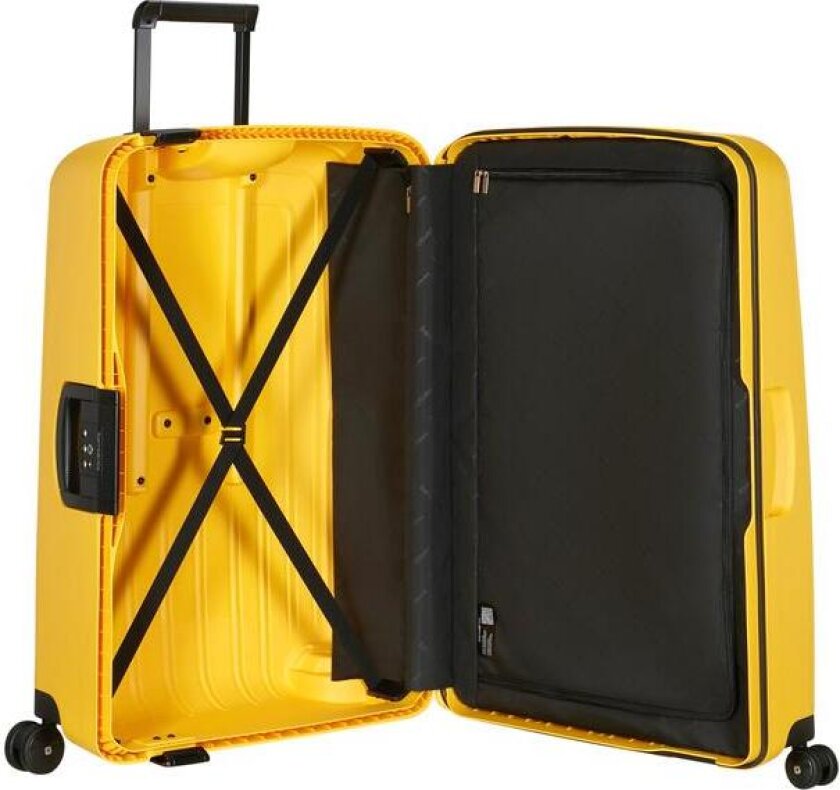 S'Cure hard ekstra stor koffert 81 cm/138L Citrus