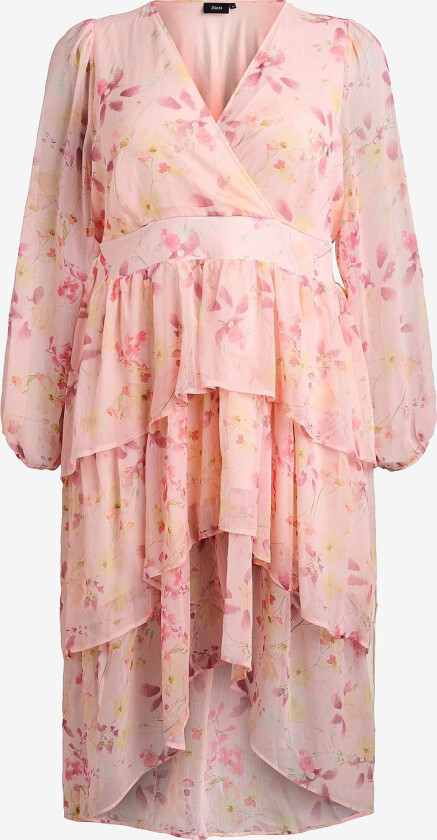 Maxikjole mRina L/S - Rosa