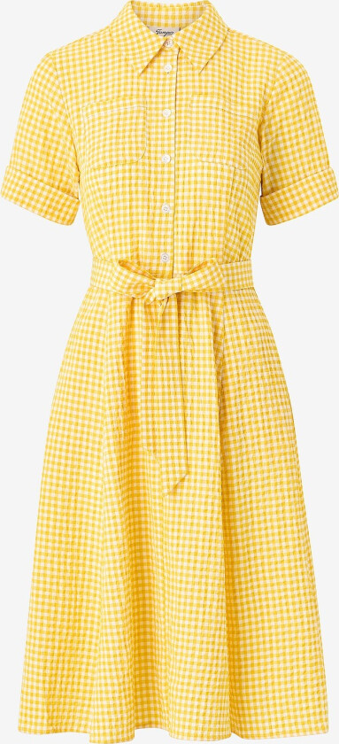 Skjortekjole Lexi - Gul