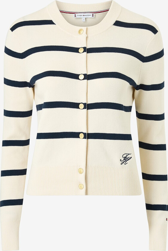 Kardigan Co Full Needle C-nk Cardi - Blå