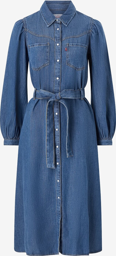 Denimkjole Journey LS - Blå