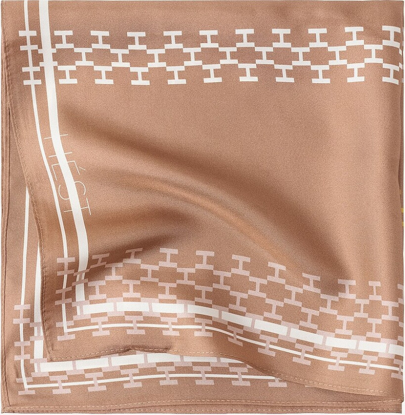 Silkeskjerf Isadora Silk Scarf Small - Brun