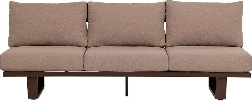 Bilde av Hagebenk 3-seter bjørn, Brun