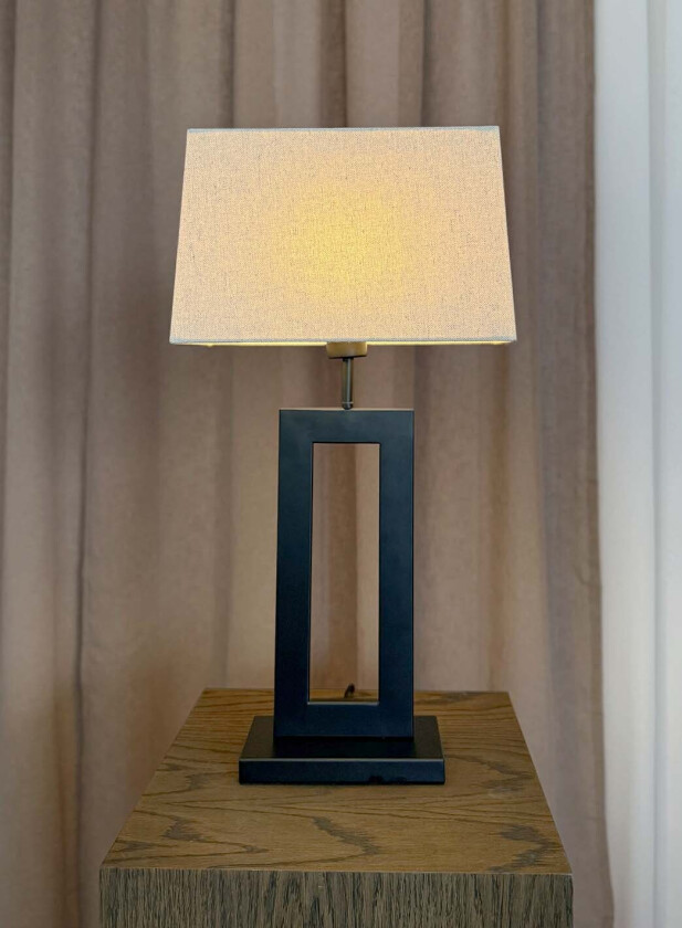 Noir bordlampe - sort