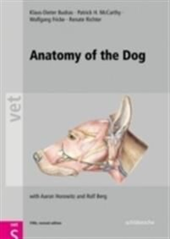 Anatomy of the Dog av Klaus Dieter (University of Berlin Germany) Budras, Patrick H. McCarthy, Wolfgang Fricke, Renate Richter, Aaron (Ross University