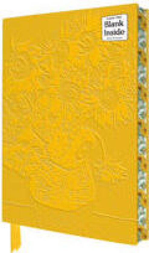 Vincent Van Gogh: Sunflowers Artisan Art Blank Notebook (Flame Tree Journals)