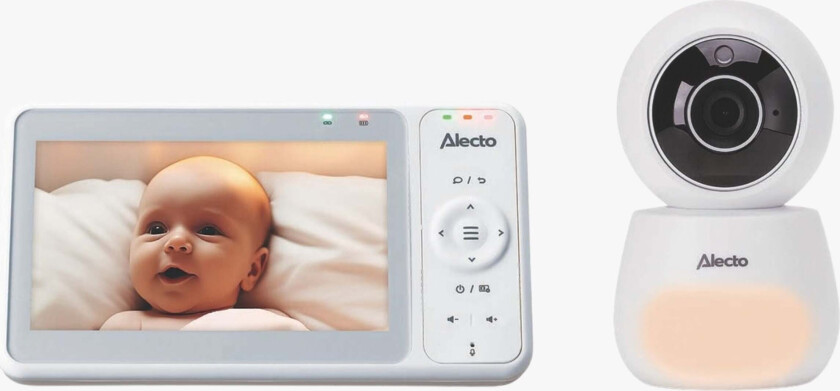 Alecto DVM2060 Babycall, Hvit - Babycalls - Plast