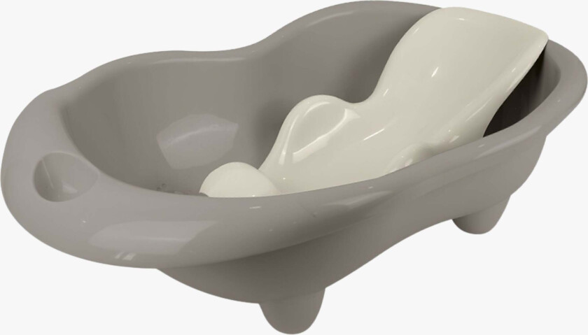 Bilde av Hippo Badebalje & Badestol, Stone Grey - Badebaljer - Plast