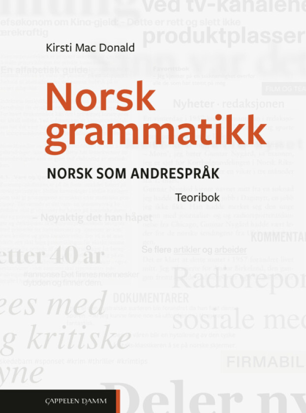 Norsk grammatikk av Kirsti Mac Donald