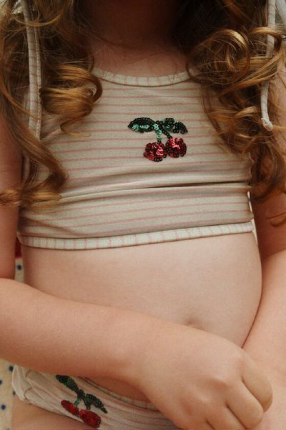 Jade Bikini Rose Stripe