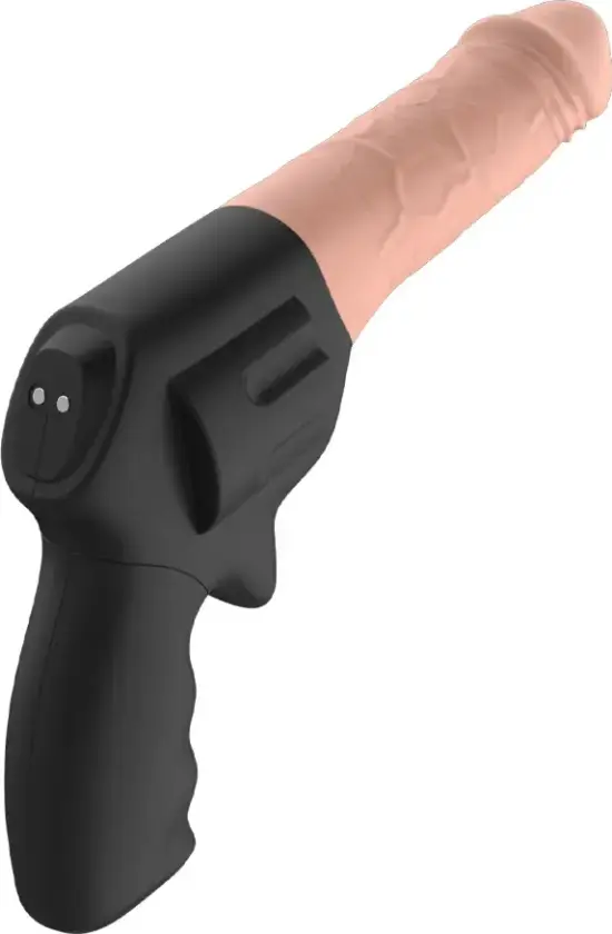 PowerShot Vibrating & Thrusting Dildo