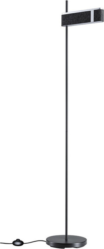 - Jagun LED Gulvlampe 3-Step-Dim Anthracite