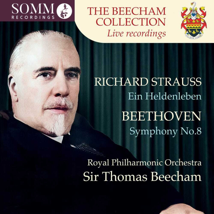 Royal Philharmonic Orchestra, Sir Thomas Beecham Beethoven: Symphony No. 8 in F Major, Op. 93 & Strauss: Ein Heldenleben, Op. 40, TrV 190 CD