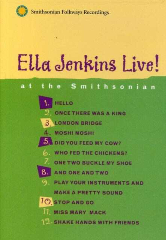 Ella Jenkins: Live At The Smithsonian DVD