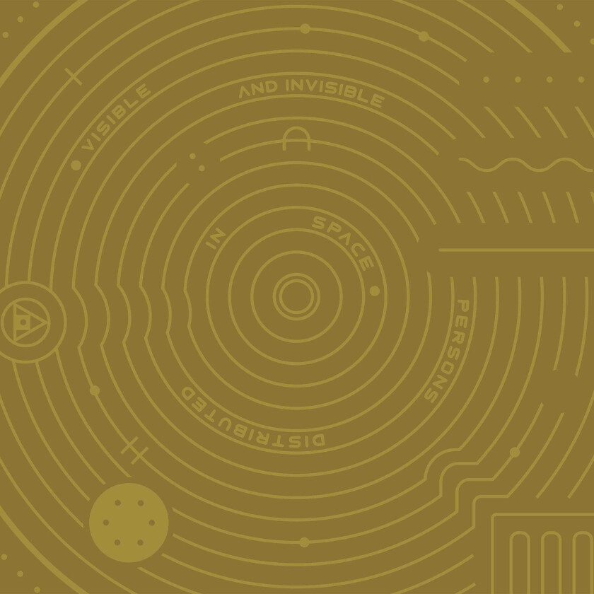 Diverse Artister Visible & Invisible Persons Distributed In Space LP/Vinyl