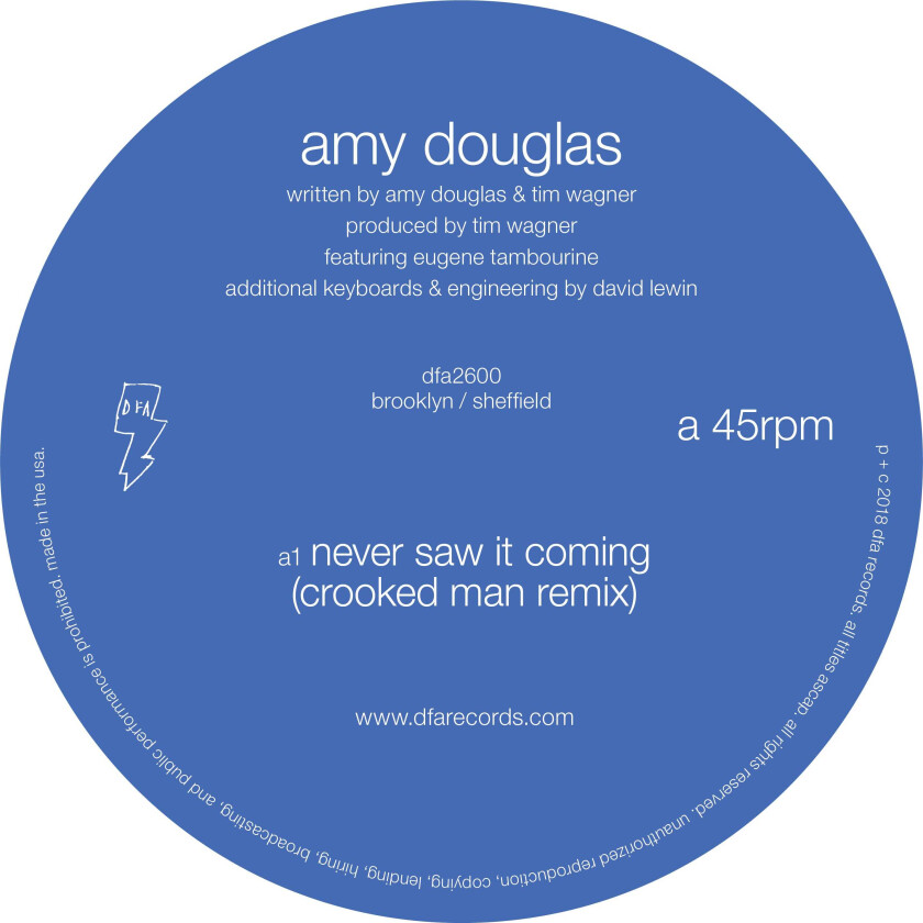 Amy Douglas Never Saw It Coming LP/Vinyl