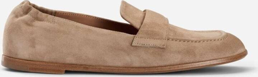 Laura Bellariva Loafer - Velour Mou Beige 40