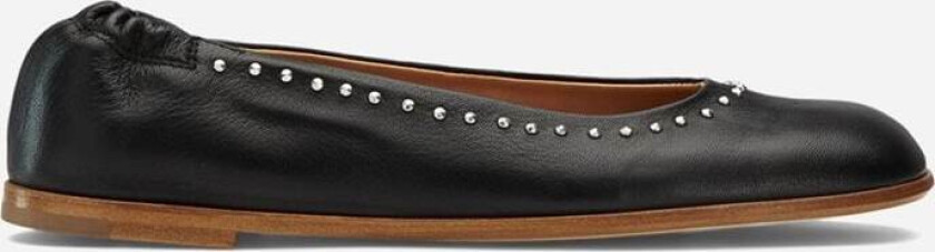 Laura Bellariva Ballerina - Nappa Black Sort 38