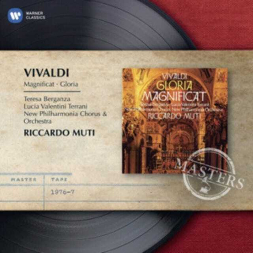 Riccardo Muti, New Philharmonia Chorus And Orchestra Vivaldi: Gloria & Magnificat CD
