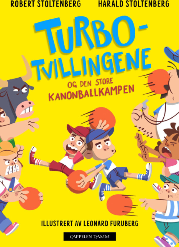 Turbotvillingene og den store kanonballkampen av Harald Maxmillian Stoltenberg, Robert Stoltenberg