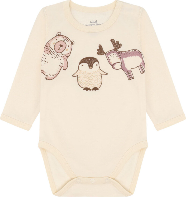 Body I/e - HcBaloo - Off White - - 1½ år (86) - Langermet Body