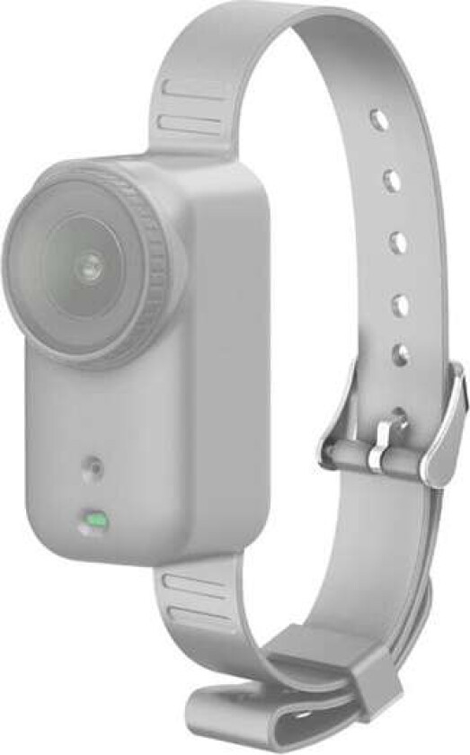 Silikonbånd / kjæledyrhalsbånd Puluz for DJI Osmo Nano (grå)