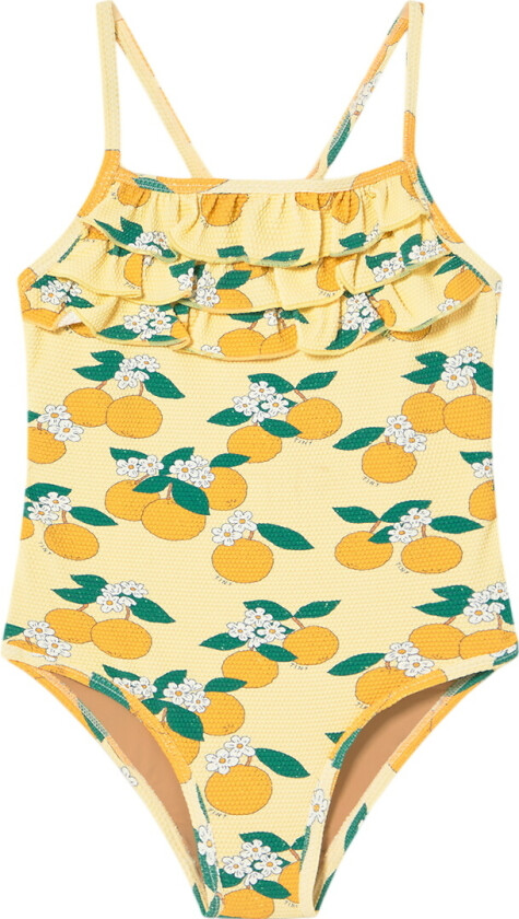 Badedrakt - Oranges - Pastellgul - - 8 år (128) - Badetøy