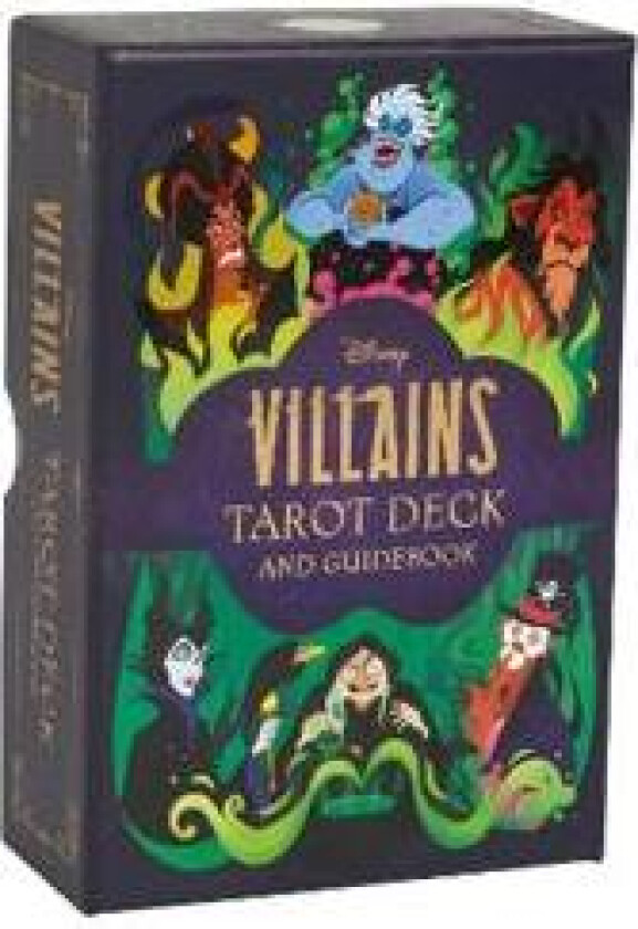 Disney Villains Tarot Deck and Guidebook av Minerva Siegel, Ellie Goldwine