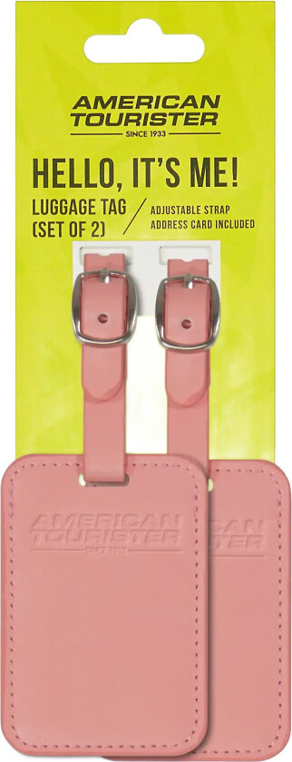 Ta Luggage Tag X2 - Pink - 8