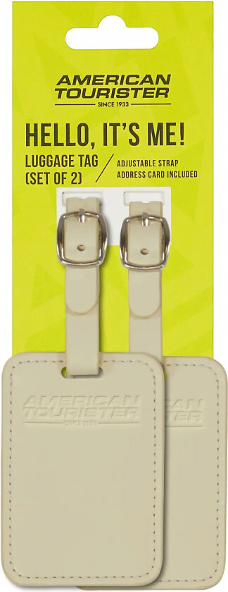 Bilde av Ta Luggage Tag X2 - Cream - 8