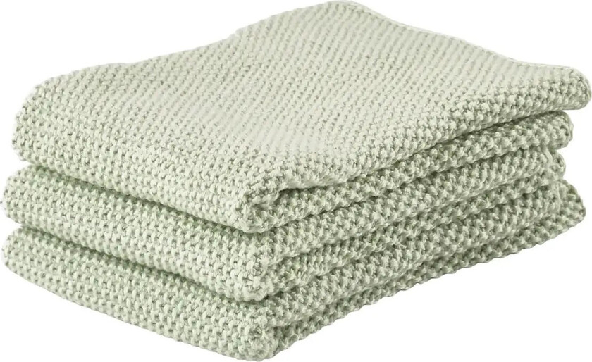 Karklud 3 Stk. Mint - Green - 27X27X0.3CM x 27