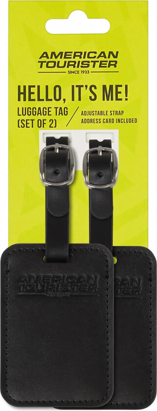 Ta Luggage Tag X2 - Black - 8